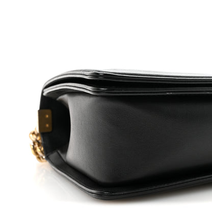 Chanel Calfskin Quilted New Medium Boy Flap Black 9 of 10