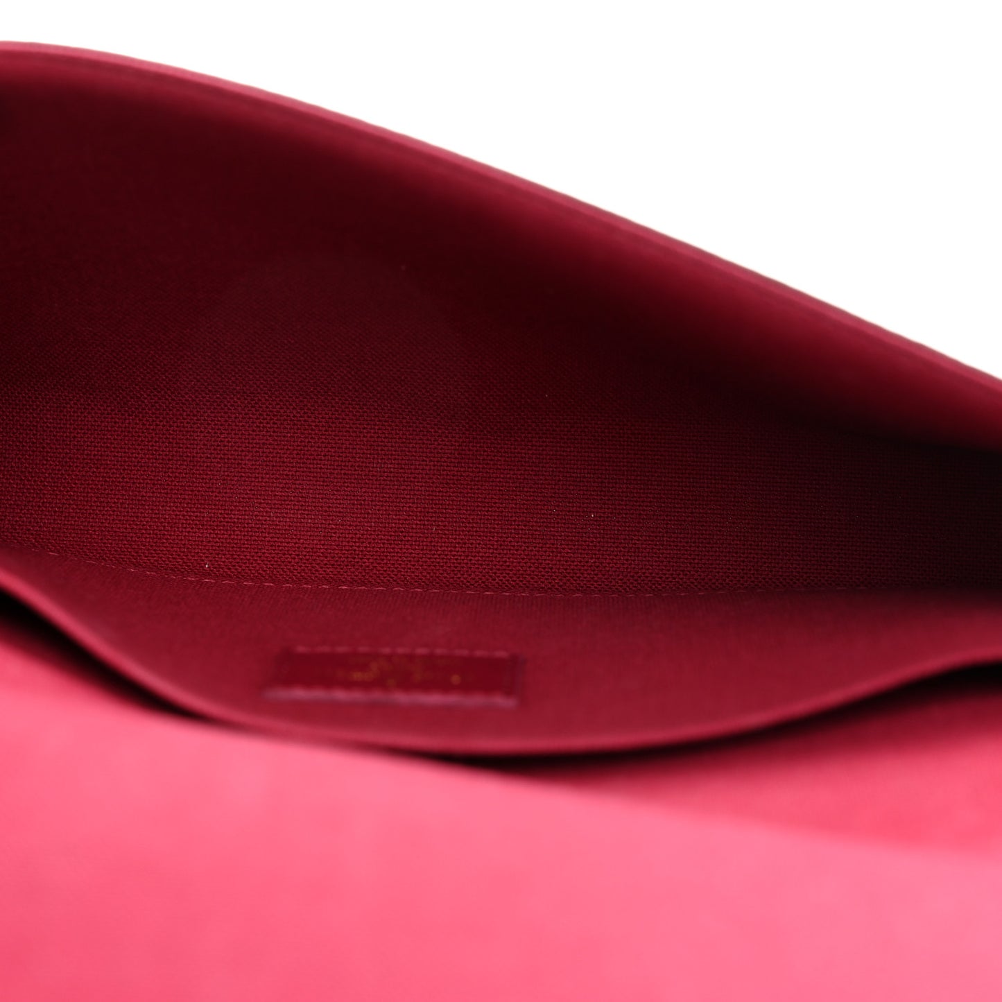 Monogram Pochette Felicie Chain Wallet Fuchsia