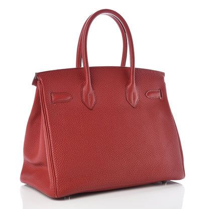 Hermes Togo Birkin 30 Rouge Garance 3 of 36