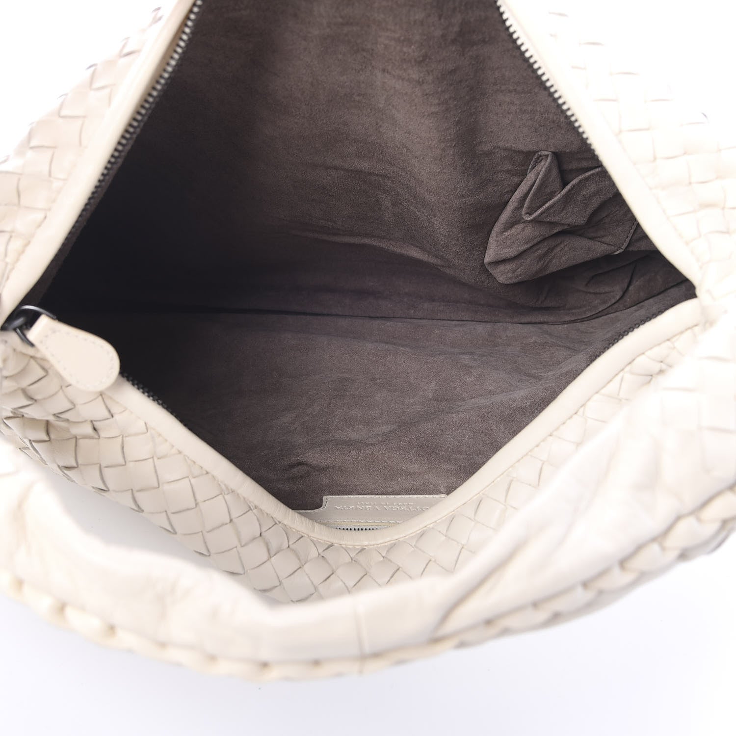 Bottega Veneta Nappa Intrecciato Large Veneta Hobo Cream 4 of 11