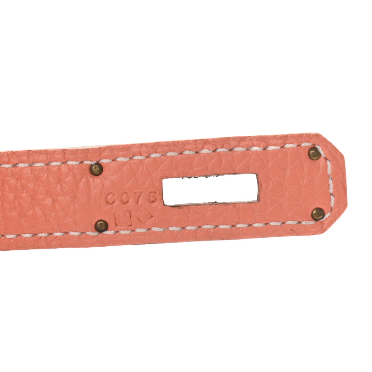 Taurillon Clemence Birkin 35 Crevette