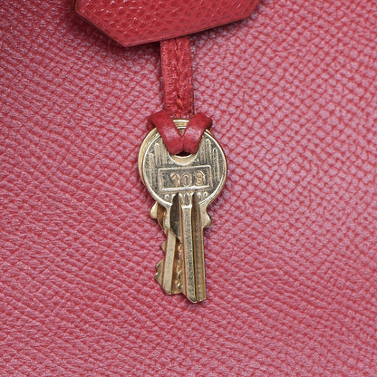 Hermes Courchevel Birkin 40 Rouge 23 of 46