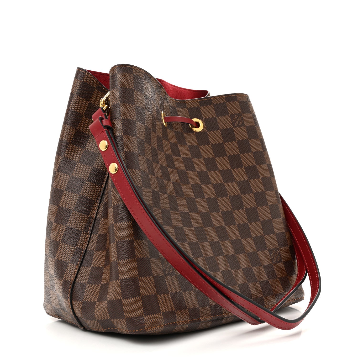 Louis Vuitton Damier Ebene Neonoe MM Cherry Berry 3 of 10