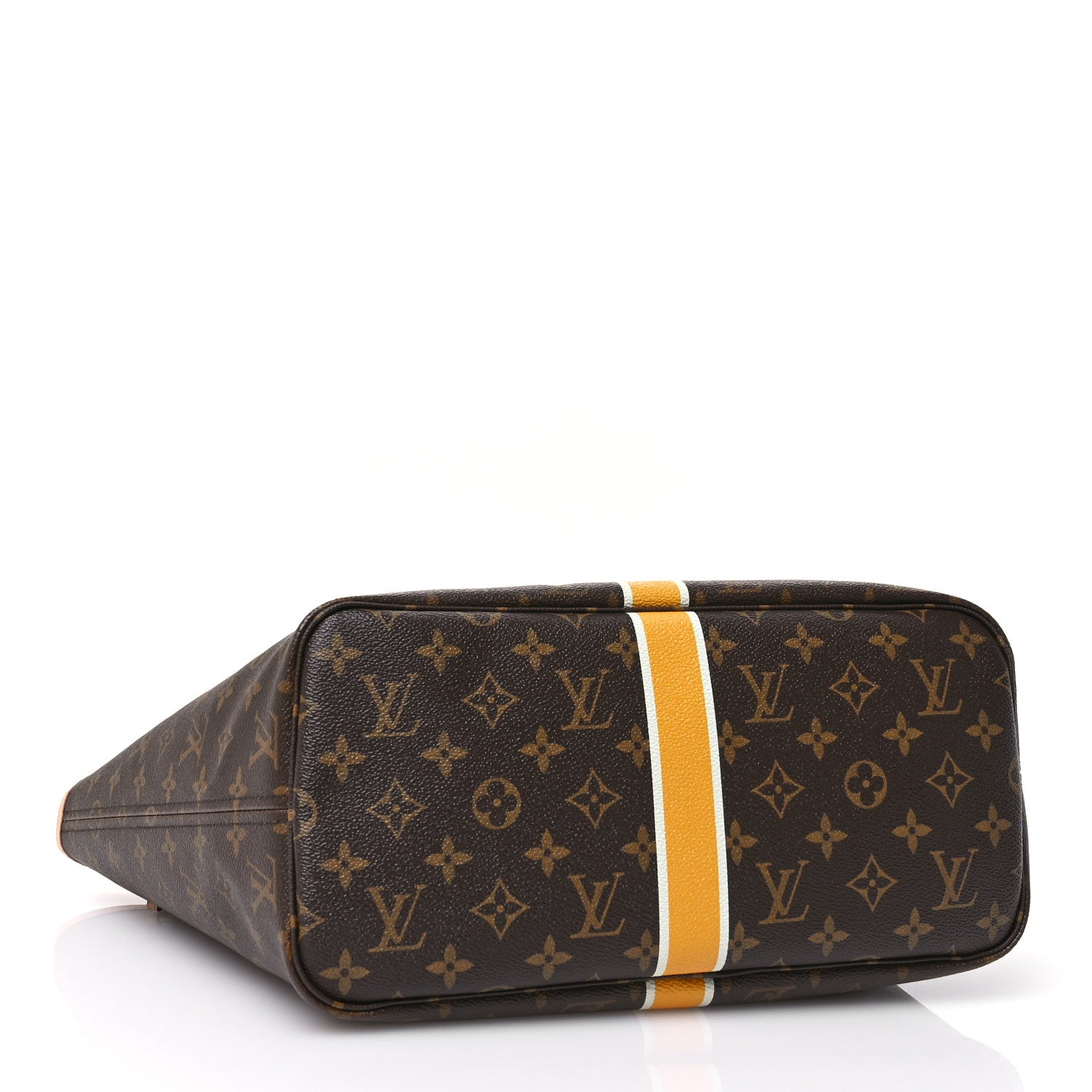 Louis Vuitton Monogram My LV Heritage Neverfull MM Yellow White 5 of 11