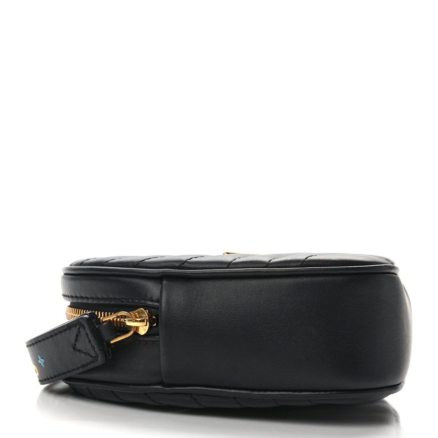 LOUIS VUITTON Calfskin New Wave Heart Bag Black
