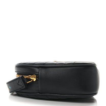 Louis Vuitton LOUIS VUITTON Calfskin New Wave Heart Bag Black 4 of 12