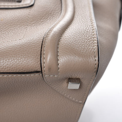 Celine Drummed Calfskin Mini Luggage Dune 14 of 15