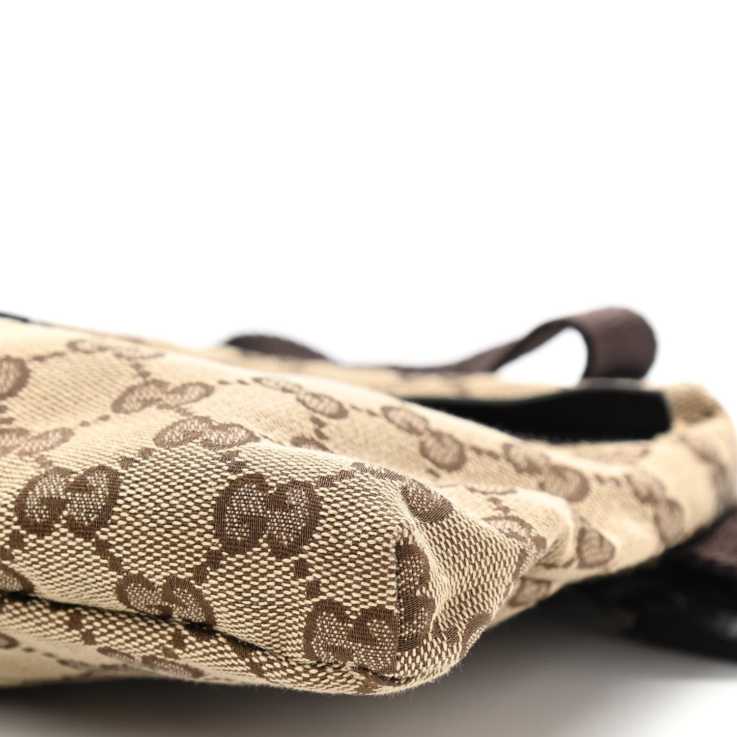 Gucci GG Monogram Double Pocket Belt Bag Dark Brown 12 of 12