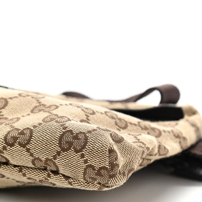 Gucci GG Monogram Double Pocket Belt Bag Dark Brown 12 of 12