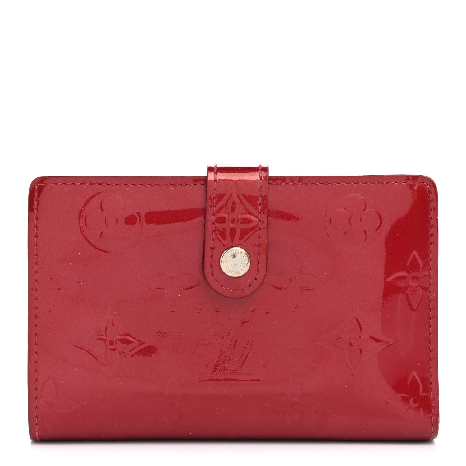 Louis Vuitton Vernis French Purse Wallet Pomme d'Amour 1 of 8