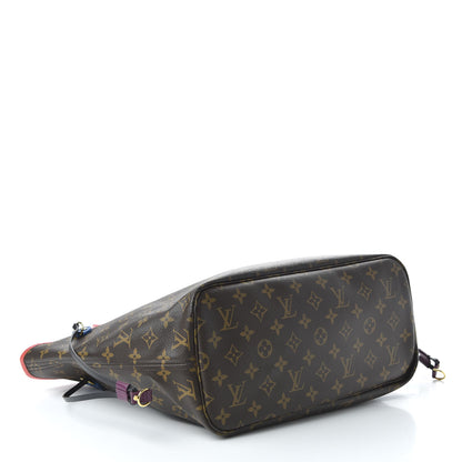 Louis Vuitton Monogram Totem Neo Neverfull MM Flamingo 5 of 12