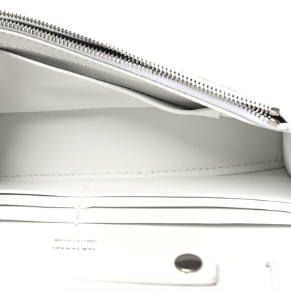 Balenciaga X ADIDAS Box Calfskin Hourglass Chain Bag White 5 of 9