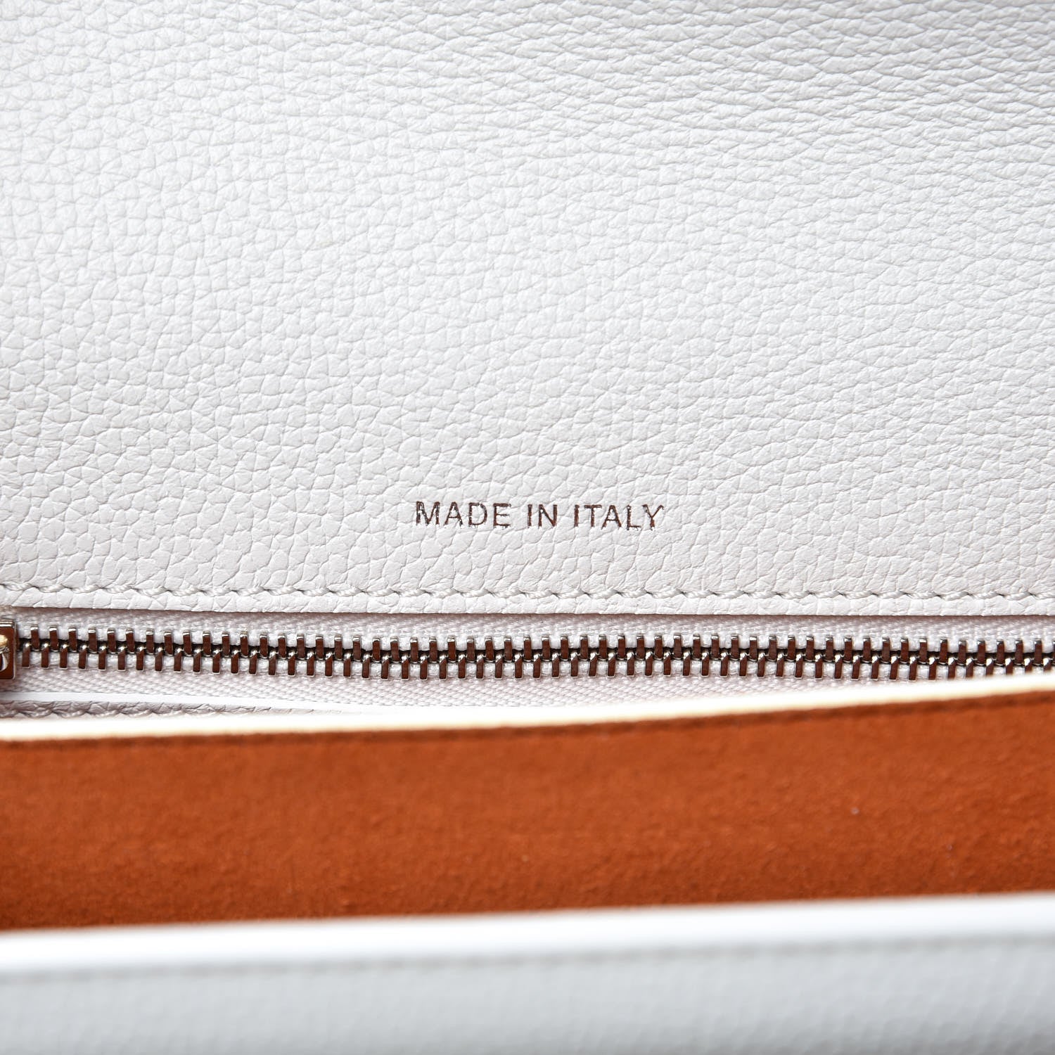 MCM Grained Calfskin Small Patricia Crossbody White 6 of 12