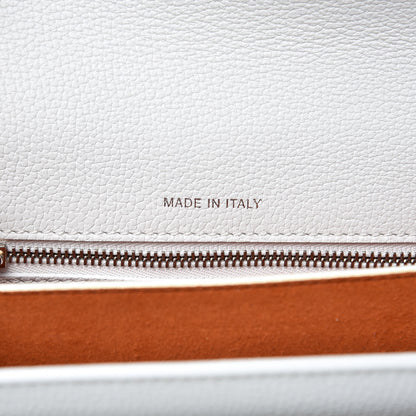 MCM Grained Calfskin Small Patricia Crossbody White 6 of 12