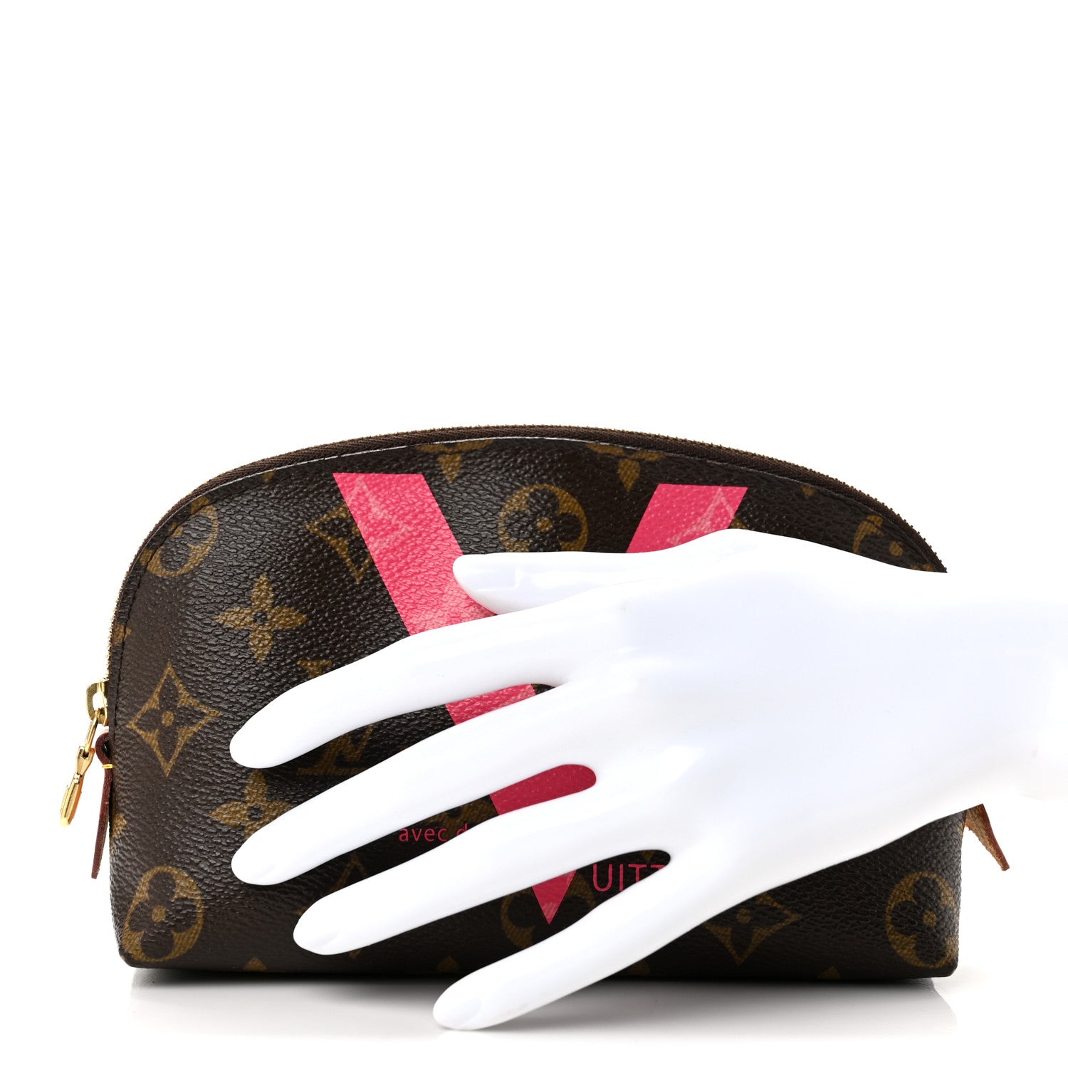 Louis Vuitton Monogram V Cosmetic Pouch Grenade 2 of 8