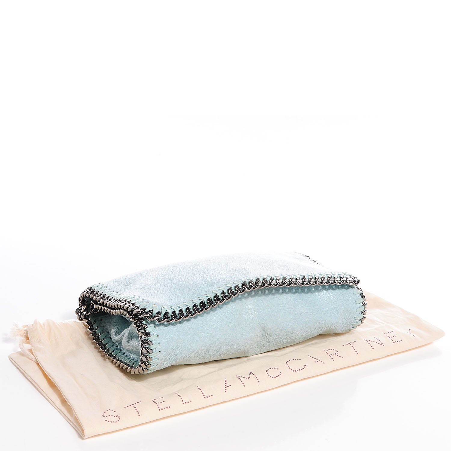 Stella McCartney Faux Leather Shaggy Deer Falabella Crossbody Mist 4 of 10