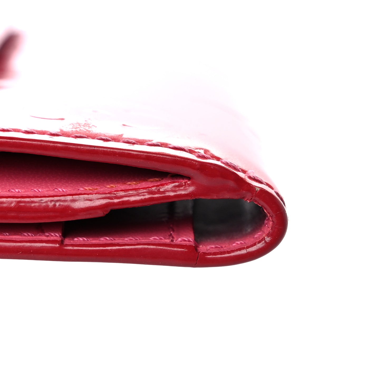 Vernis Business Card Holder Framboise