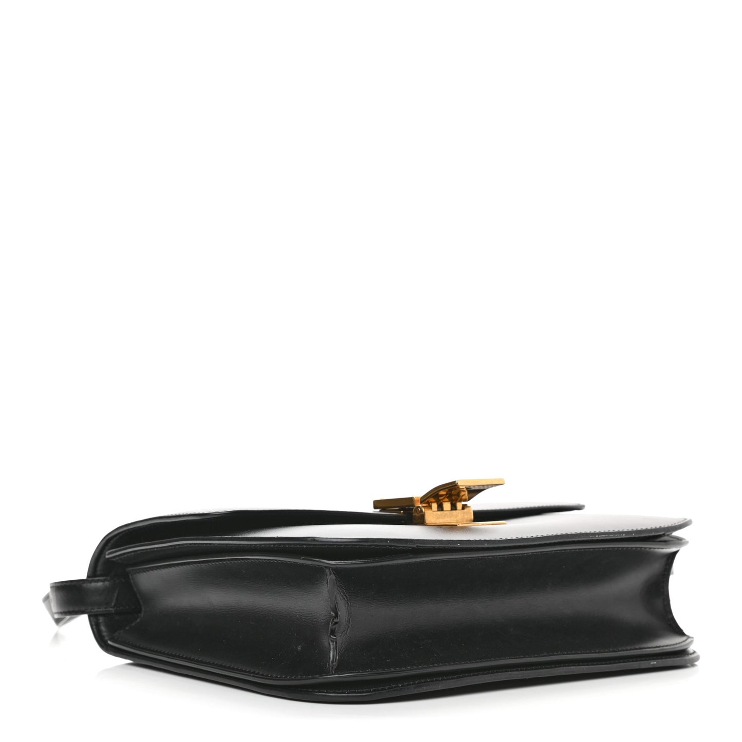 Box Calfskin Medium Classic Box Flap Black