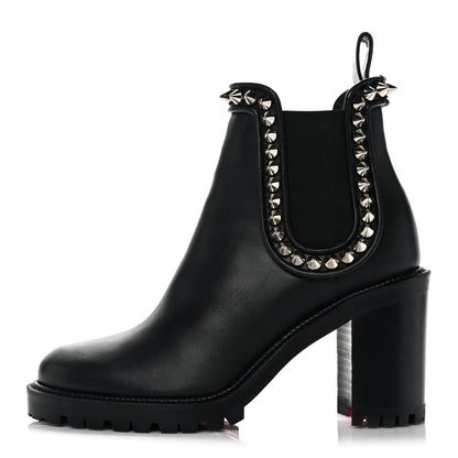Christian Louboutin Nappa Spiked Capahutta 70 Chelsea Boots 36 Black 1 of 11
