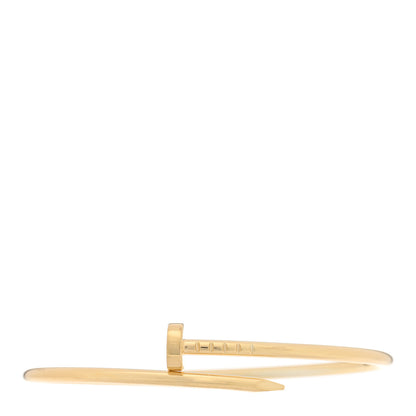 Cartier 18K Yellow Gold Small Juste Un Clou Bracelet 16 2 of 5