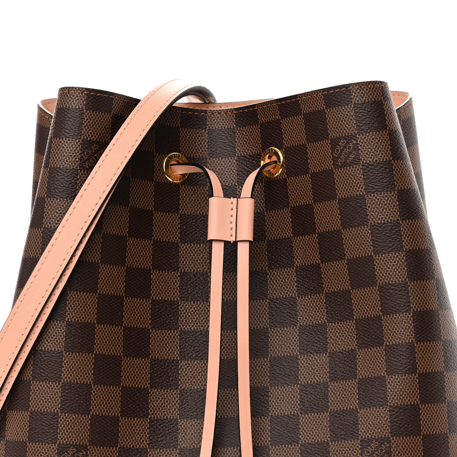 Louis Vuitton Damier Ebene Neonoe MM Venus Pink 8 of 11