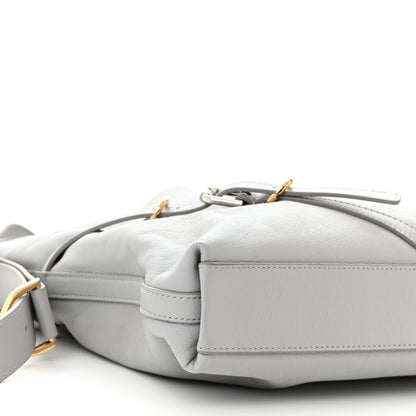Givenchy Calfskin Medium Voyou Bag Light Grey 9 of 10