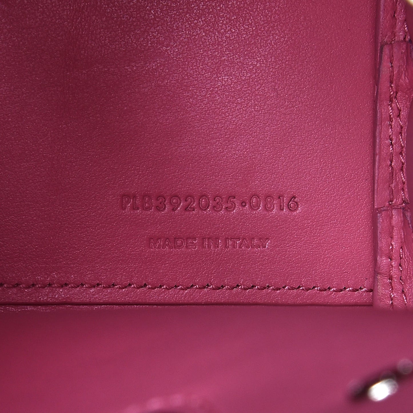 Calfskin Nano Sac De Jour Rose Clair