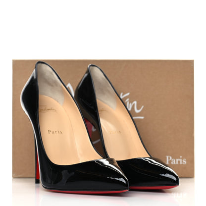 Christian Louboutin Patent Pigalle Follies 100 Pumps 40 Black 9 of 9