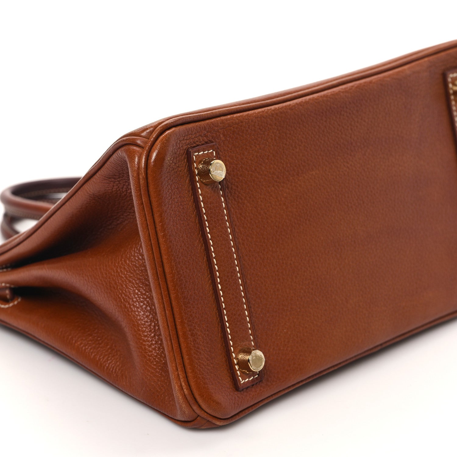 Hermes Natural Barenia Faubourg Birkin 25 Fauve 9 of 12