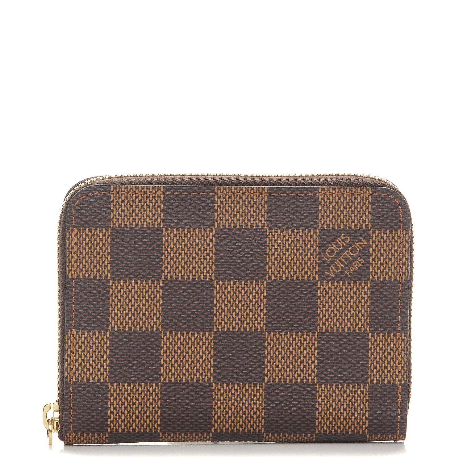Louis Vuitton Damier Ebene Zippy Coin Purse 1 of 8