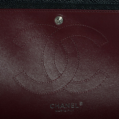 Chanel Caviar Quilted Jumbo Double Flap Black 6 of 10