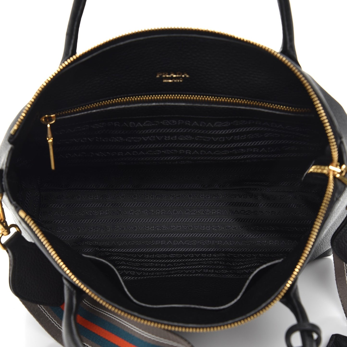 Vitello Daino Shoulder Bag Nero Black