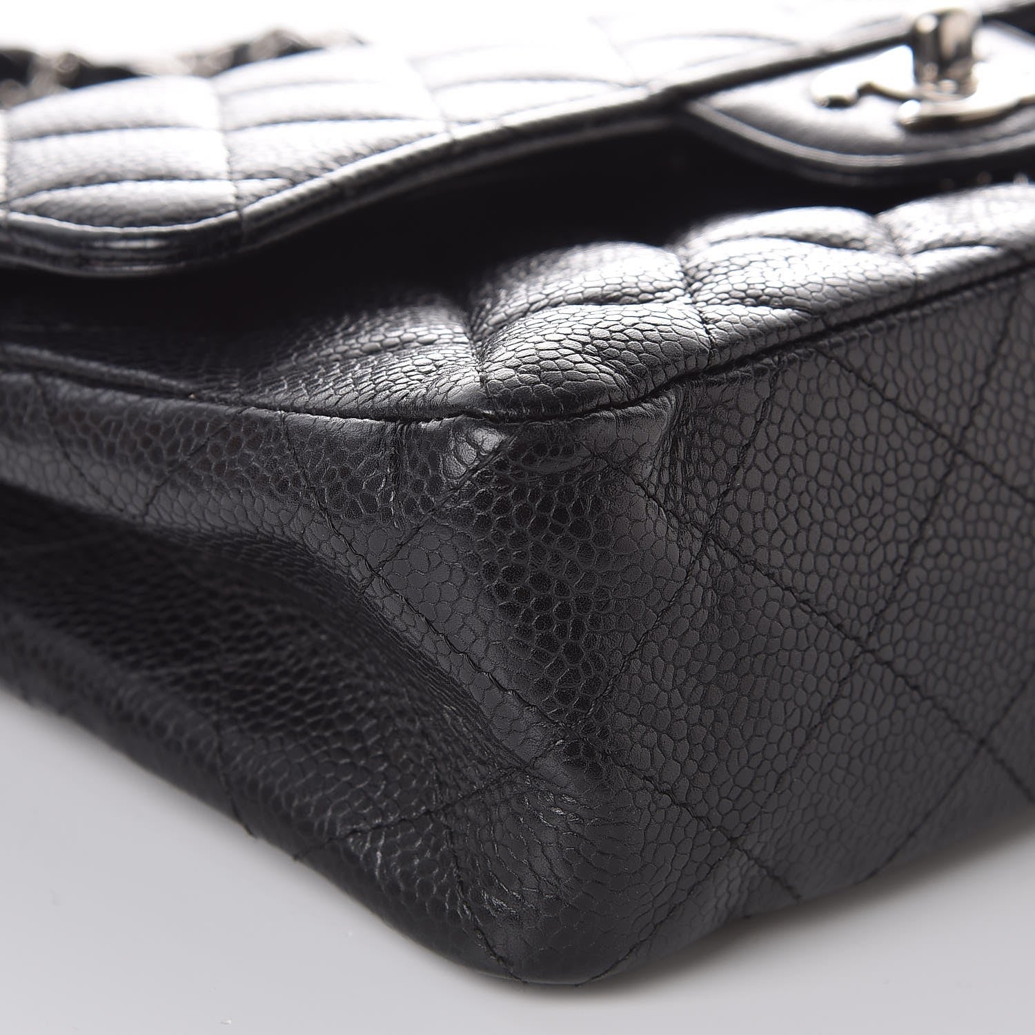 Chanel Caviar Quilted Small Double Flap Black 11 of 15