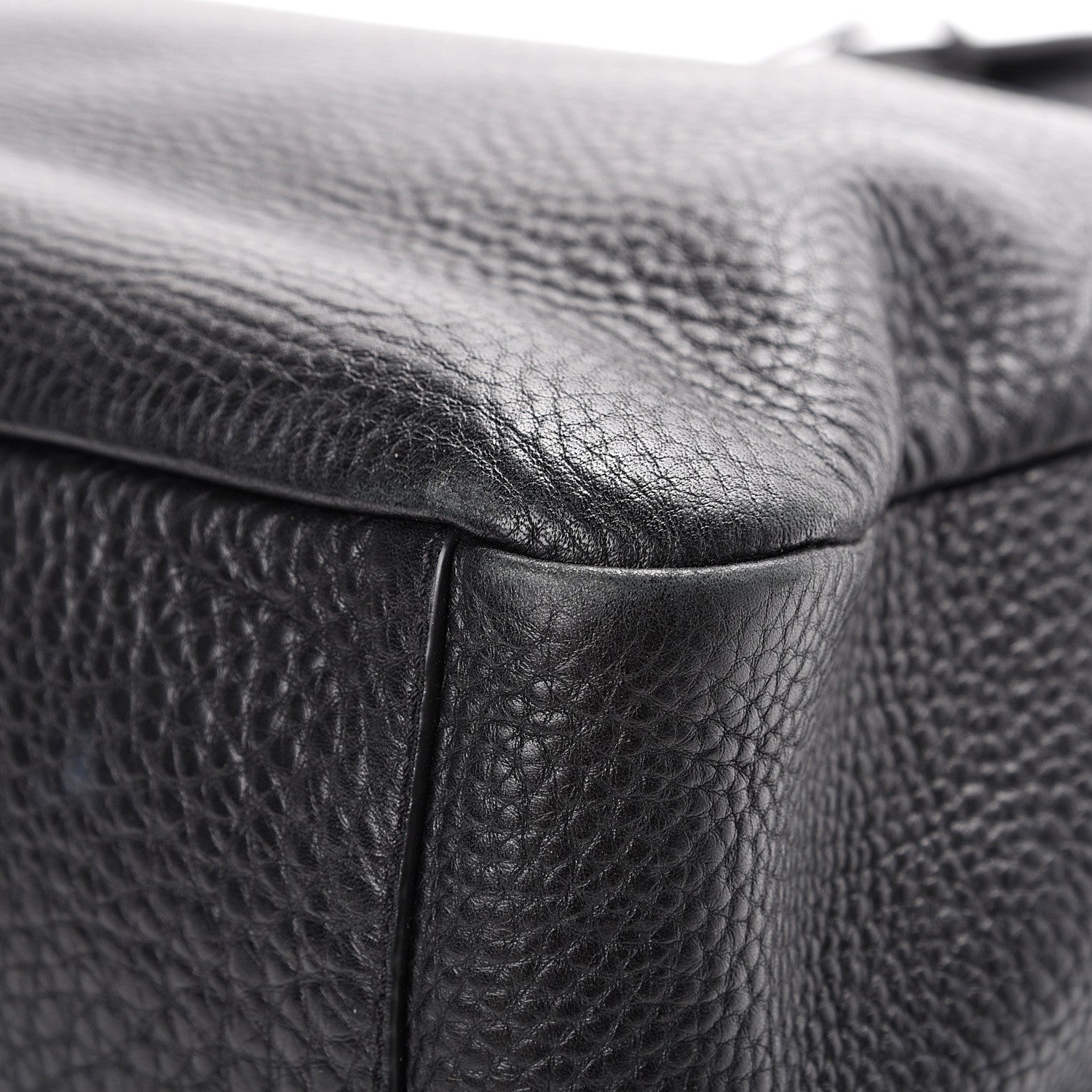 Burberry Brit Calfskin Medium Shopper Black 12 of 14