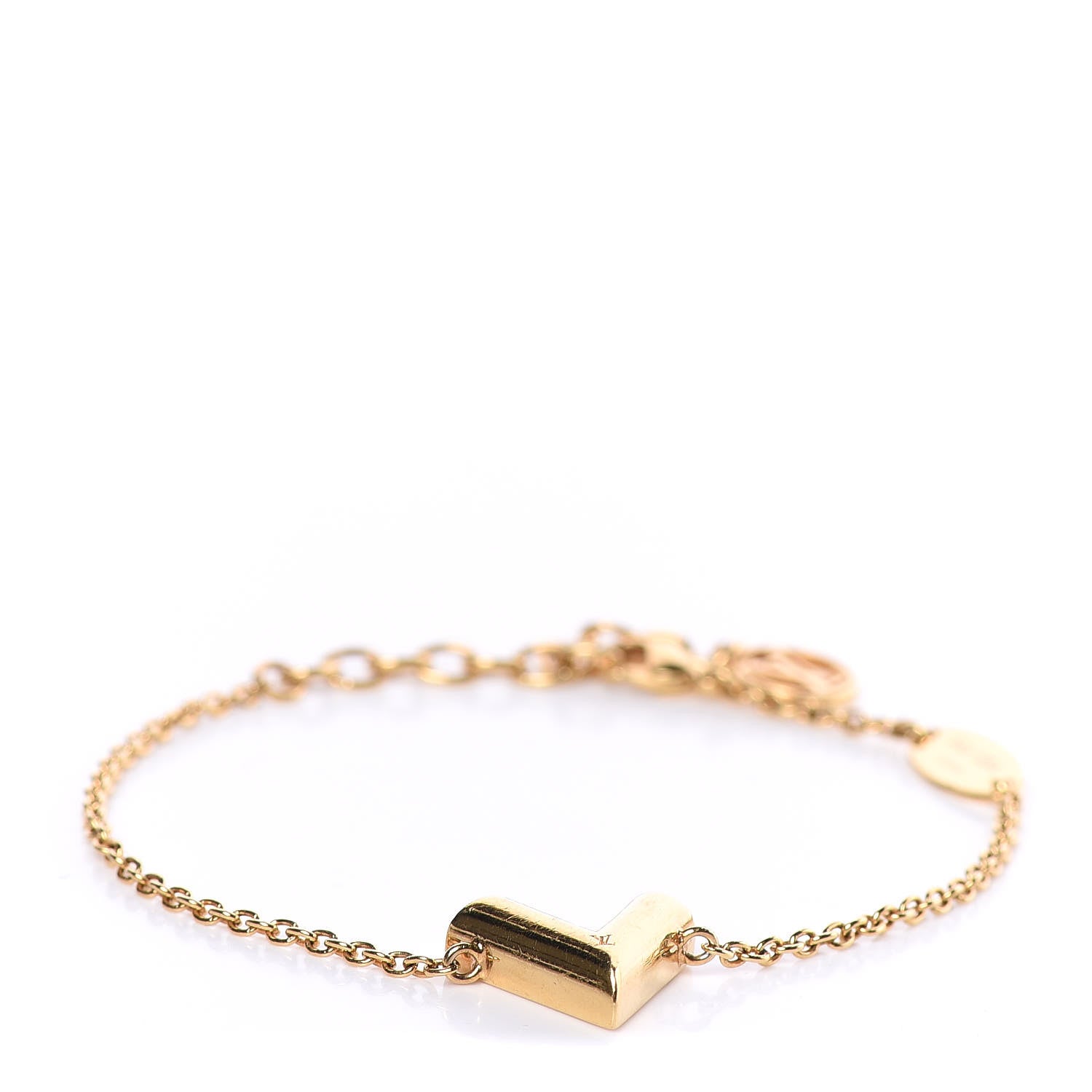 Louis Vuitton Essential V Bracelet Gold 1 of 4