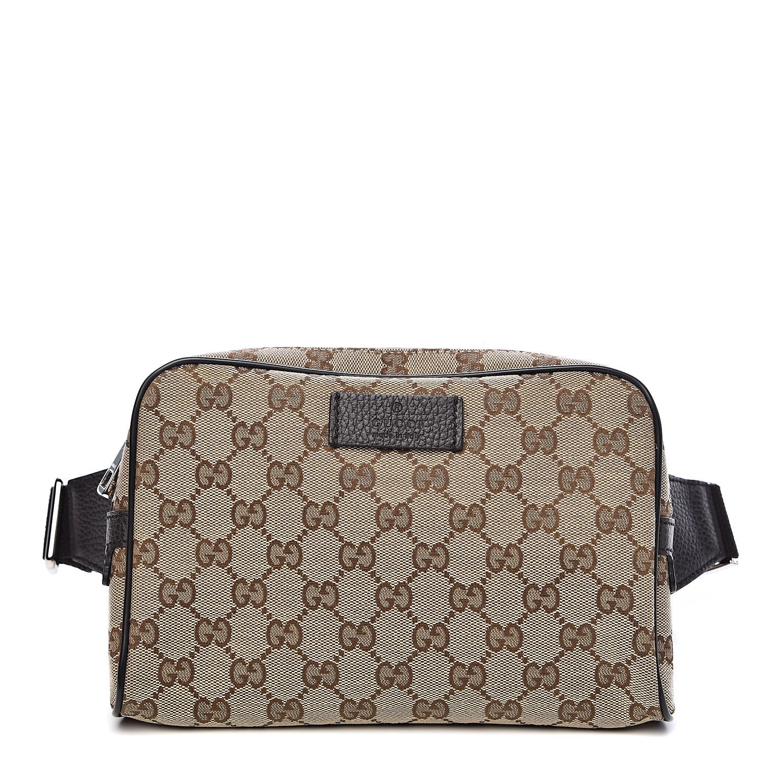 Gucci Monogram Belt Bag Dark Brown 1 of 10