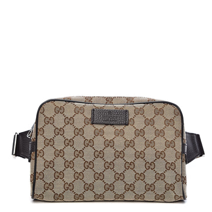 Gucci Monogram Belt Bag Dark Brown 1 of 10
