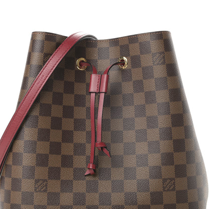 Louis Vuitton Damier Ebene Neonoe MM Cherry Berry 8 of 13