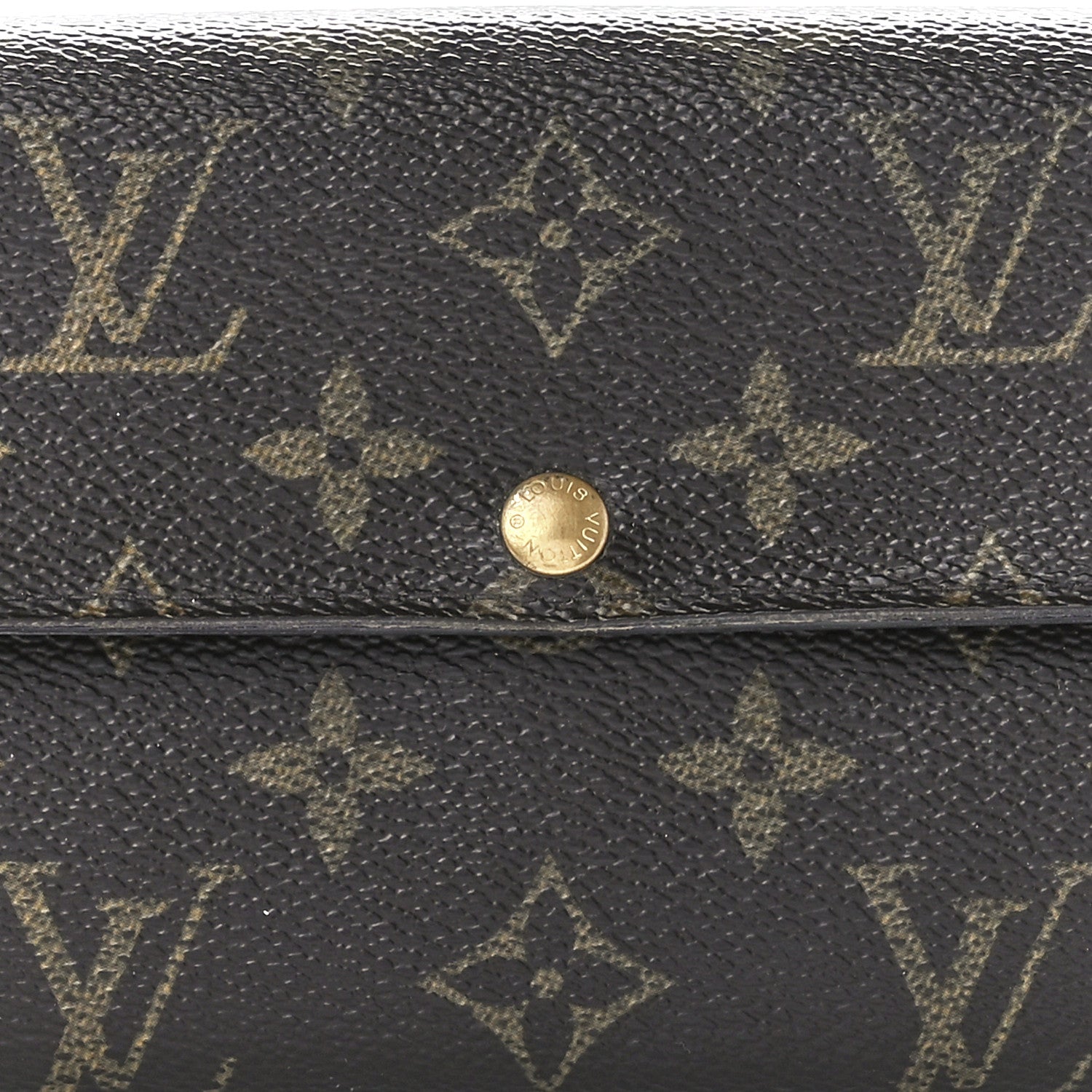 Louis Vuitton Monogram Sarah Wallet 6 of 9