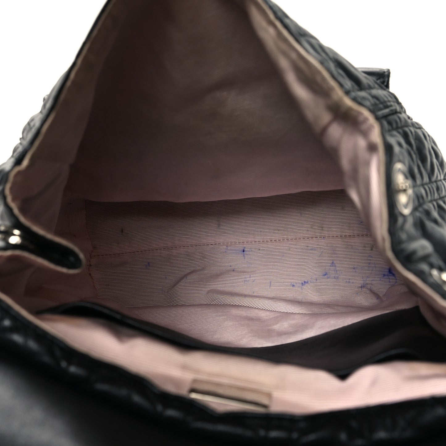 Lambskin Cannage Large Stardust Backpack Black