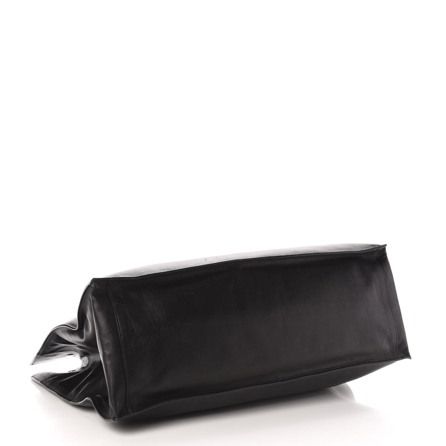 Vitello Rive Gauche Large Tote Black