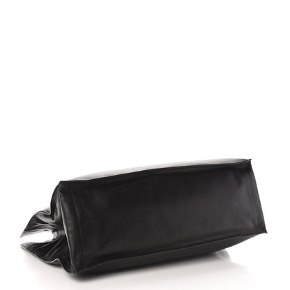 Saint Laurent Vitello Rive Gauche Large Tote Black 4 of 10