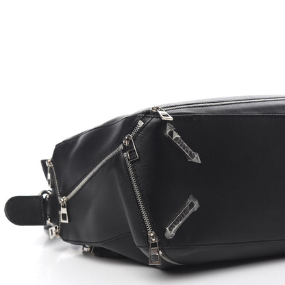 Loewe Calfskin Zipper Puzzle Bag Black 6 of 9