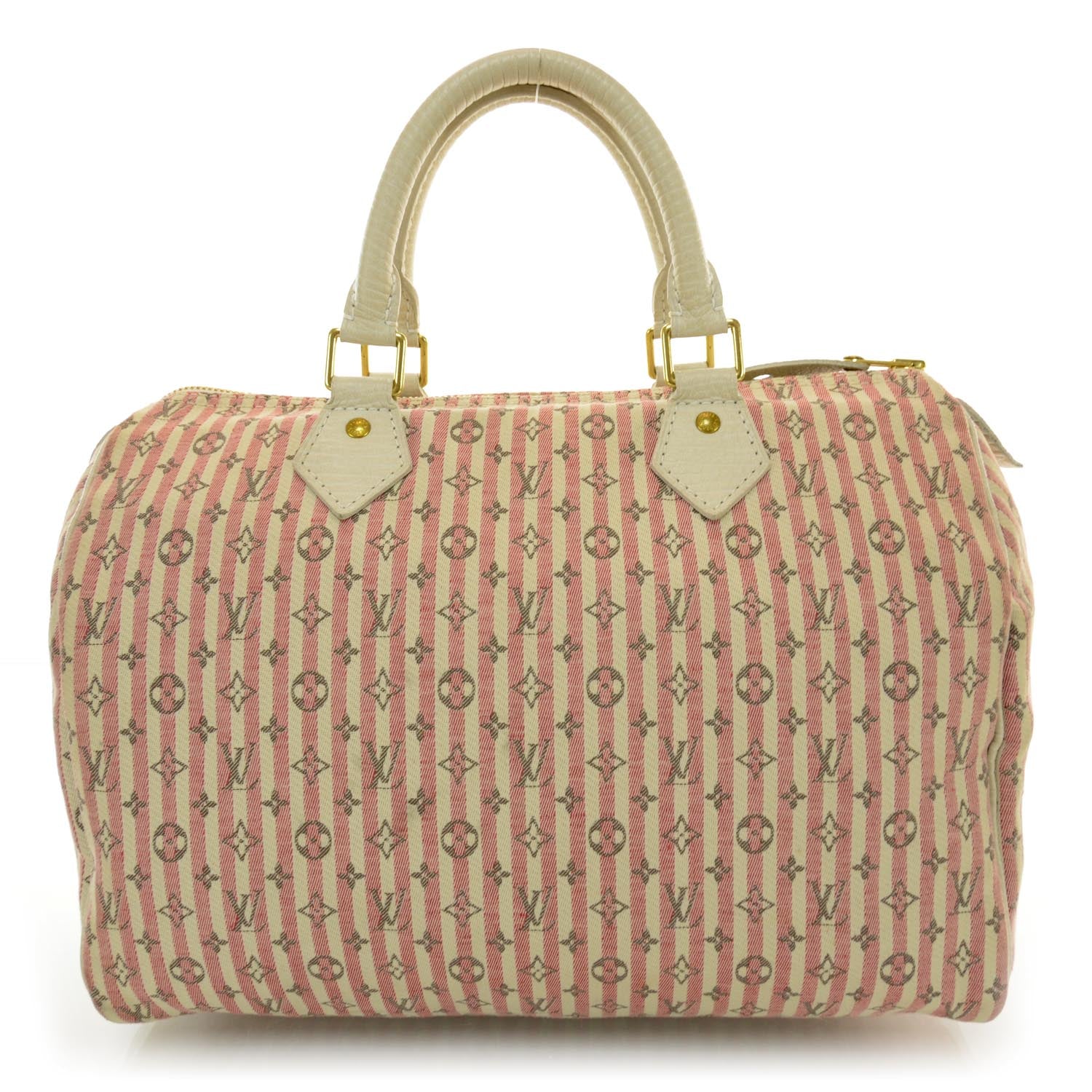 Louis Vuitton Mini Lin Croisette Speedy 30 Rouge 1 of 7