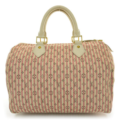 Louis Vuitton Mini Lin Croisette Speedy 30 Rouge 1 of 7