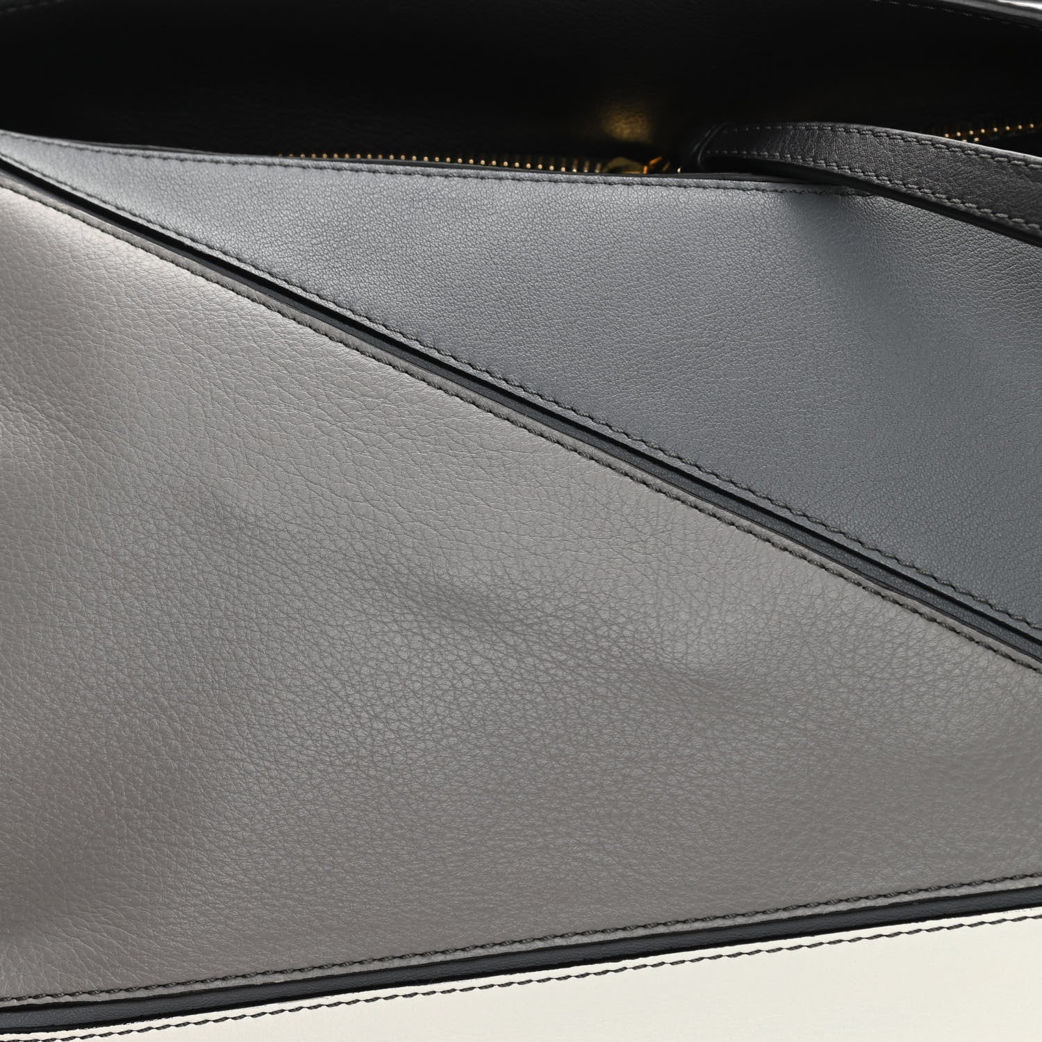 Loewe Calfskin Medium Puzzle Bag Grey Multito 12 of 12