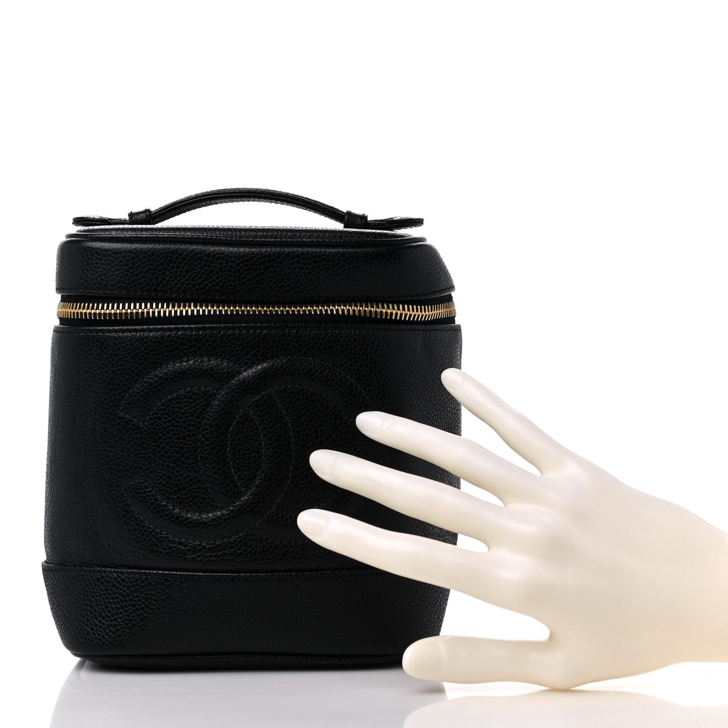 Caviar Vanity Cosmetic Case Black