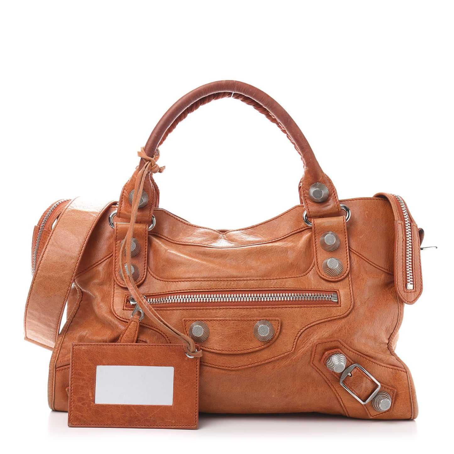 Agneau Giant 21 Silver Hardware City Mandarine