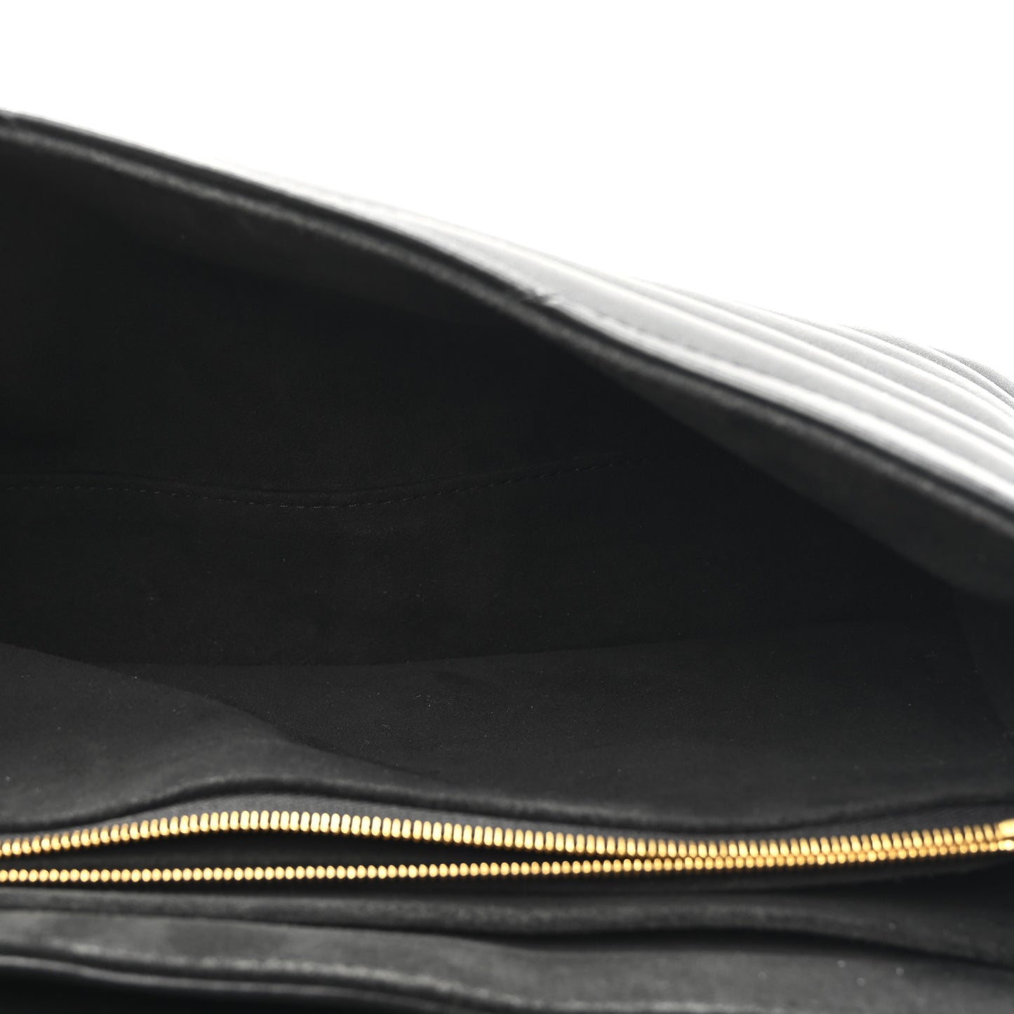 Calfskin LV New Wave Chain Bag GM Black