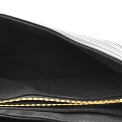 Louis Vuitton Calfskin LV New Wave Chain Bag GM Black 5 of 11